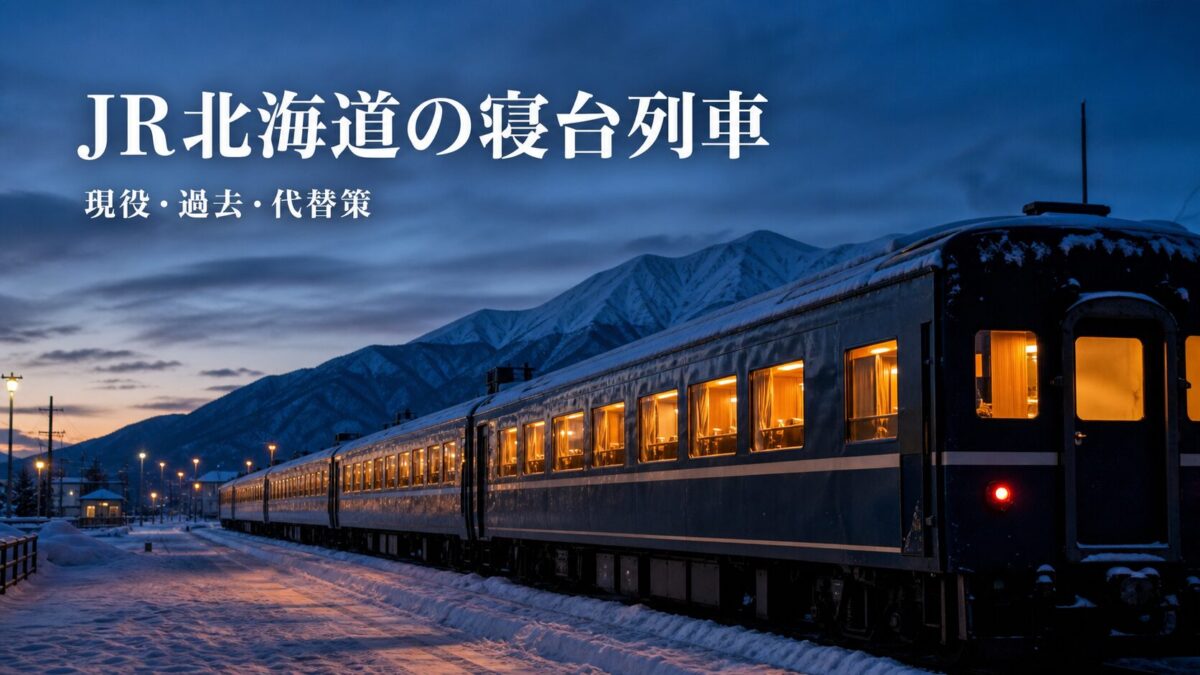JR北海道の寝台列車 現役・過去・代替策
