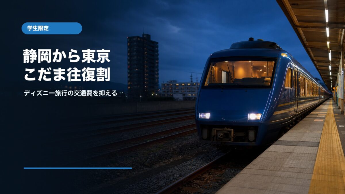 静岡ユースおでかけきっぷ2026の料金と買い方