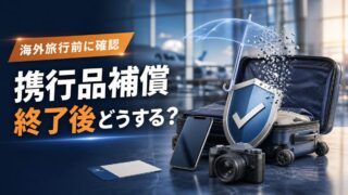 アメックス携行品損害補償終了後の海外旅行保険対策