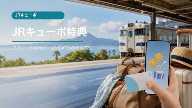 JRキューポわくわくプログラム記念キャンペーンの特典整理
