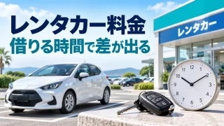 レンタカーの1泊2日は何時間？24時間・30時間・48時間の料金と借り方