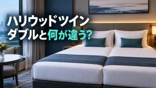 ハリウッドツインとは？ダブルとの違い・添い寝条件とお得な選び方