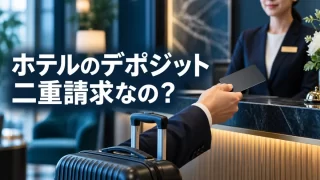 ホテルのデポジットは二重請求？仮押さえ・返金とカード枠の備え方