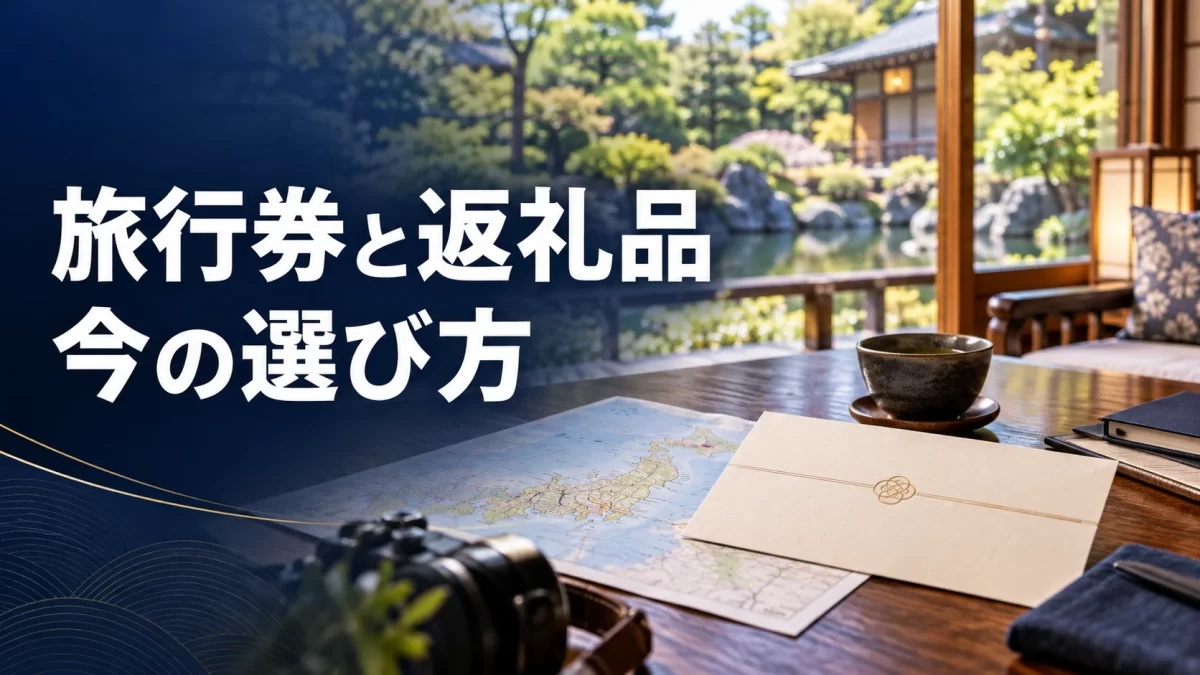 ふるさと納税の日本旅行ギフトカードは今もある？旅行クーポンとの違い