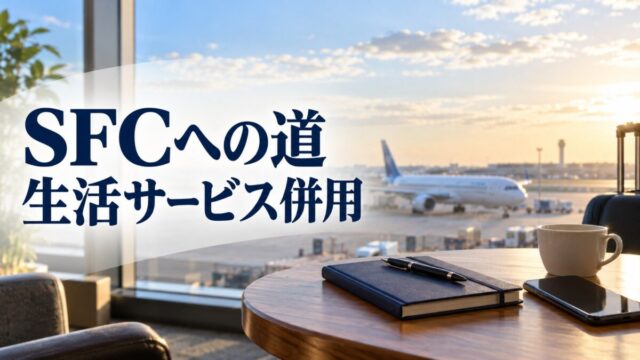 SFCへの道、生活サービス併用の条件を確認