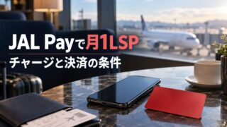 JAL Payで月1LSP、チャージと決済の条件