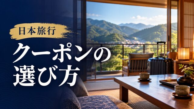 日本旅行のクーポン・セールまとめ｜クーポンの選び方
